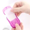 20pcs / set mini papier de savon de voyage portable MOQ 1000sets aromathérapie lavage des mains savons de bain outils de lavage de voyage base emballée accessoires de salle de bain DHL