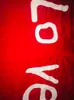 Kadın T-shirt Tee Gömlek Kadın Erkek T Pamuk Lo ve Kırmızı Temel Yüksek Kalite T-Shirt Kadın Rahat Kısa Kollu O Boyun Femme 2022 OMSJ Tops