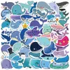 50 PCS Gemengde Geen Herhaling Graffiti skateboard Stickers Cartoon walvis Dieren Voor Auto Laptop Koelkast Helm Pad Fiets Motorcy5515111