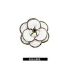 Szpilki broszki koreańskie wysokiej jakości luksusowe luksusowe szpilki broszka z broszkami kwiatowa kobieta boutonniere prezent biżuteria 9250300
