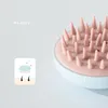 Silikon kafa vücut kafa derisi masaj fırçası taraklar şampuan saç yıkama tarak duş fırçaları banyo spa zayıflama masaj malzemeleri fhl496-wll
