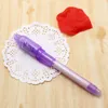 2021 Gel Pens Creative Big Head Luminous Light Pen Magic Purple 2 In 1 UV Black Combo Drawing Ink Learning Education Toys For Child