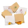 Presentförpackning 100st Food Oljeproof Paper Bag Sandwich Donut Bröd Bakning Tillbehör Väskor För Förpackning