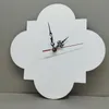 Sublimacja Pusty zegar ścienny Walentynki DIY Spersonalizowany Dom Dekoracyjny Zegary ścienne CCA10215
