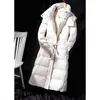 Piumino invernale da donna taglie forti piumino tenere al caldo 10XL cappotto moda cintura cappuccio nero rosso bianco taglia grande 211126