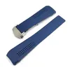 Watch Band For CARRERA Curved End Waterproof Strap Accessories TPU Silicone Rubber Bracelet Chain303S9211368