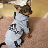Küçük Orta Köpek Için Sıcak Giysiler Lüks Köpek Giyim Yavru Chihuahua Tasarımcı Giyim Tulumları Sonbahar Ve Kış Yumuşak Dört Bacaklı Pet Kazak 7 Renk Toptan 232