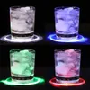 5pcs Led Coaster Cup Holder Mug Stand Novelty Lighting Bar Mat light Table Placemat Party Drink Glass Creative Pad Round Home Decor Kitchen 7 Color