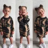 Nieuwe Collectie Kid Girls Camouflage Lange Mouw Sweatshirt voor Leeftijd 1-6 Y Baby Meisjes Q0716