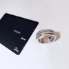 Piage Ring bezit Series Rose Extreem 18K Gold vergulde sterling zilveren luxe sieraden roteerbare bruiloftsmerken Designer Rings 236m