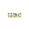 Rings Cluster di alta qualità 11 S925 Sterling Silver Love Sixteen Stone Intersecing Ring Ladies Logo Gioielli Romantic