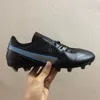 2021 erkek futbol ayakkabı tiempo efsane ix elit fg açık cleats deri futbol botları beyaz / siyah / parlak kızıl / pembe scarpe da calcio eğitmenler firma zemin