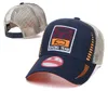 2021 novo chapéu de corrida f1 team chapéu aba curva fórmula um chapéu casual mesmo estilo 280L