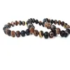 Paars Koffie Gestreepte Agaat Beaded Strands Armband 8mm 10mm Sardonyx Ronde Kralen Stones China Sieraden Groothandel