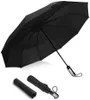Winddichte automatische dubbele paraplu regen vrouwen 3 vouw vrouwelijke mannelijke 10 bot auto luxe grote zakelijke paraplu's mannen cadeau parasol