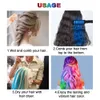 Högsta kvalitet kritor färgat hår färg för barn kvinna man krita kam tillfällig vax färg 12 färger dhl