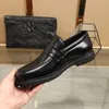 Scarpe eleganti da uomo Scarpe da ufficio casual di alta qualità per ufficio in vera pelle Designer di marca Oxford traspiranti con piattaforma Taglia 38-44