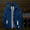 Mannen Waterdichte Wind Breaker Jas Rits Hoodie Jas Sneldrogend Sport Uitloper Wind Stoper Jas Regenjas Sport Verkopen 211025