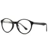 Okrągłe okulary komputerowe dla kobiet/mężczyzn anty niebieskie światło okulary vintage TR90 Optyczne ramki przezroczyste przezroczyste okulary przeciwsłoneczne Gafas