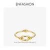 Enfashion Vintage Creux Cheval Bit Bracelets pour Femmes Or Couleur Punk Creative Cercle Bracelets 2020 Partie De Mode Bijoux B2170 Q0720