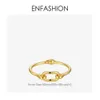 Enfashion Vintage Hollow Horse Bele Bangles För Kvinnor Guldfärg Punk Creative Circle Armband 2020 Party Mode Smycken B2170 Q0720