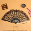 Women Folding Lace Hand Fan Personalized Wedding Party Decor Home Decoration Ornament Dance Accessories Photo Prop Cosplay Vintage Handheld Craft Gift Fans TR0110