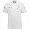 Camiseta para hombre, versión de equipo, camiseta de manga corta de carreras de Fórmula 1 F1, camiseta Polo con solapa, camiseta de ropa de trabajo de Lewis Hamilton