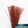 12 adet 40 cm tomurcuk dalları yapay çiçek demir tel dekorasyon scrapbooking çelenk sahte