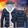 MEN Winter Coat Down jacket Thicken Warm Jackets Personality Hooded Down Coats Outdoor Puffer Jackets Fashion Bubble Coats 211124