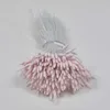 390 pcs 2mm cabeças individuais Stamen DIY Mini Floral Flor Flor Flor Estame Pistil Muted Color Stamen Y0630