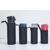 Draagbare Neopreen Bier Drank Koeler Mouw Houder Glasfles Cover Bag Outdoor Sports Reizen Waterfles Tote Cup Cover 1406 V2