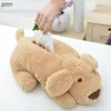 Cute Cartoon Plush Dog Tissue Cover Box Paper Container Napkin Storage Holder Case Dispenser Home Decor Room Car Accessory