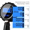Digitaler Reifenfüller-Manometer, Luftkompressorpumpe, 3–200 PSI, Schnellkupplung für Auto, LKW, Motorrad