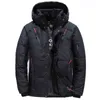 Heren Winterjas Hooded Parka Jas Wit Duck Down Warm Jassen Man Uitloper Windbreaker Thicken Parkas Heren 5XL CASACO Masculino G1115