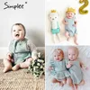 Kids Casual Button Sleeveless Solid Cute Romper Overalls Fashion Lovely Summer Outfit Baby Playsuits 210414