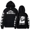 My Hero Academia Hoodie Hip Hop Anime Himiko Toga Pullovers Toppar Långärmad Höst Man Kläder Y0803