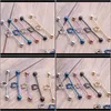 Plugs & Tunnels Drop Delivery 2021 14G 44Mm Heart Surgical Steel Industrial Barbell Ear Ring Bar Mix 5 Color For Body Piercing Jewelry Ryofm