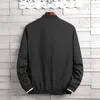 Bomber Jacket Men Plus Size 5XL 6XL 7XL 8XL Windbreaker Jaket Black Male Red Loose Baseball Collar Korean Autumn Clothes Coats 210927