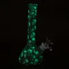 Small silicone smoking breaker bong pipes heat resistant hand held pipe