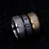 2021 Christian Letter Cross 8mm Fashion Ring For Men Valentine's Day Gift Jewelry Bulk R5532