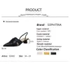 SOPHITINA Sandalen Frauen Concise Hohe Qualität Kuh Leder Slip-on Atmungsaktive Schuhe Elegante Comfotable Dame Hausschuhe SO482 210513