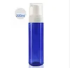 200 ml Foaming Plastic Pump Bottle Soap Foam Dispenser-Refillable Portable Empty Hand Suds Dispenser Travel Mini Size