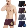 Caleçon 4 Pcs Grande Taille Hommes Boxer Briefs Modal Homme Sexy Sous-Vêtements Garçons Étudiant Sous-Vêtements Homme Boxers Trunks Shorts L XL XXL 3XL