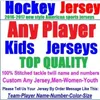 24S تخصيص Pattas Rare Hockey Jersey Embroidery Oritched أو مخصص أي اسم أو رقم Retro Jersey