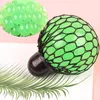 6 cm bunte Mesh Squishy Grape Anti-Stress-Bälle Squeeze Toys Dekompression Angst Entlüften Geschenk für Kinder FA20