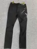 21SS Style Classic Slim-Ben Mens Jeans Men Clothing Fit Straight Biker Ripper dragkedja i full längd Snakes Pants Casual Size 28-40256K