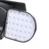 56 LED Güneş Çift Kafa Hareket Sensörü Işık Açık Bahçe Ayarlanabilir Spot Işık