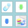 Bathroom Accessory Sets Bath Supplies El Home & Garden 2022 Disposable Anti Dust Mini Travel Soap Paper Washing Hand Cleaning Portable Boxed