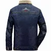 M-6XL hommes veste et manteaux marque vêtements Denim mode hommes jean épais chaud vêtements d'hiver mâle Streetwear YF056 211126