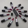 Matte batom impermeável veludo Sexy vermelho marrom pigmentos maquiagem 3g doce cheiro + nome inglês dhl